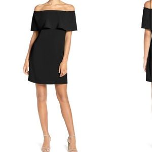 Charles Henry off the shoulder dress